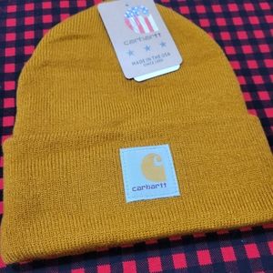 Carhartt Adult beanie mustard brown